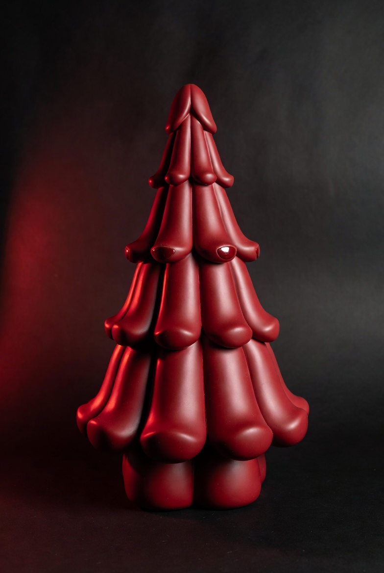 The Crimson Drop holiday tree